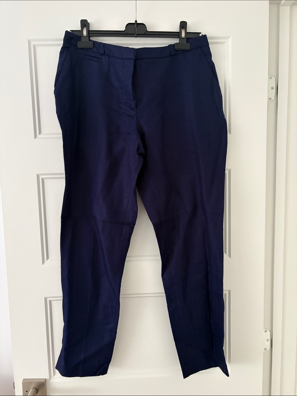 H&M Women's Navy Slim Trousers